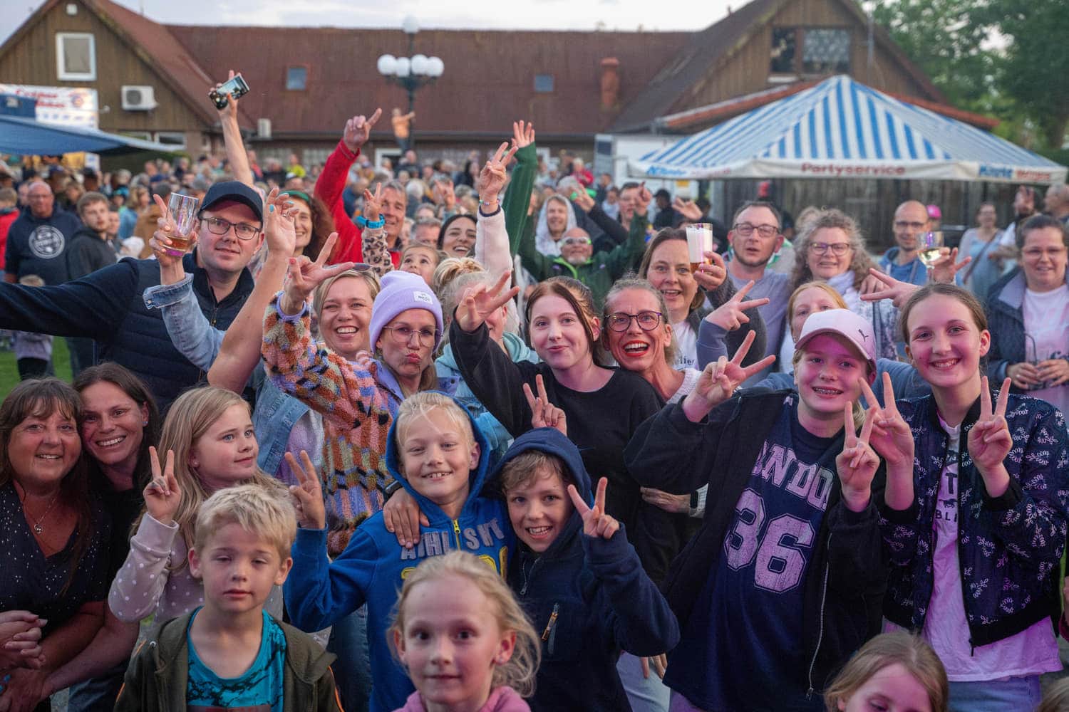 Volles Publikum beim Konzert